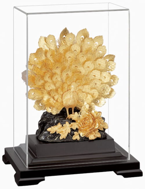 純金箔櫥窗藝術立體金箔畫-富貴吉祥A